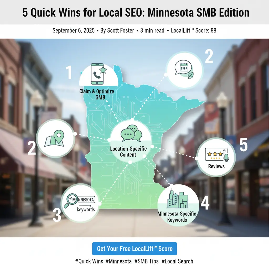 5 Quick Wins for Local SEO: Minnesota SMB Edition
